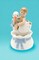 Ceramic Baby Boy With Stork Music Box, Nursery Room Decor, Baby Shower Gift, Gift for New Mom, Gift for Expecting Mother